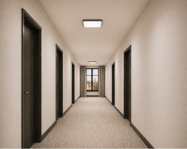 LED таванно осветително тяло със сензор WILTON LED/24W/230V 4000K 33x33 cm антрацит