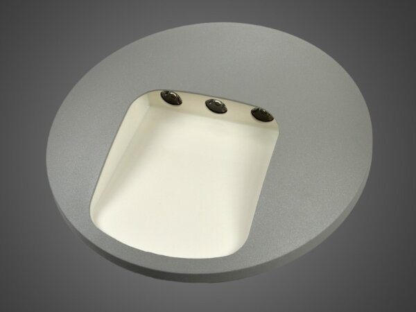 LED външно стенно осветително тяло DACU LED/3W/230V IP54 сиво