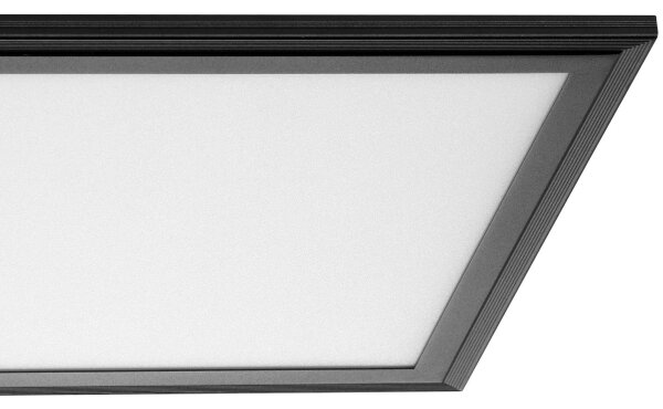 Eglo 900821 - LED Плафониера SALOBRENA LED/33W/230V 120x30 cm черен