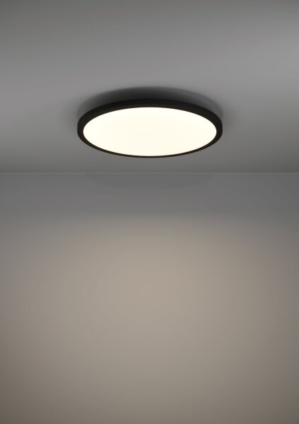 Eglo 900761-LED Димируем плафон SARSINA-Z 33,5W/230V Ø 45 cm черен