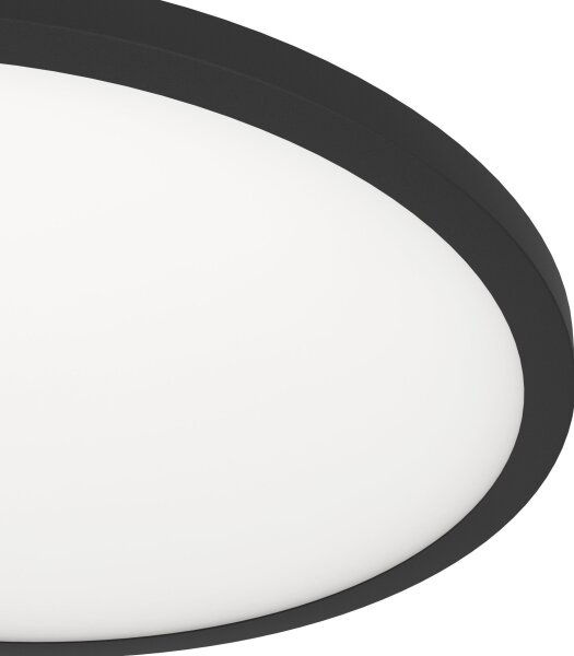 Eglo 900761-LED Димируем плафон SARSINA-Z 33,5W/230V Ø 45 cm черен