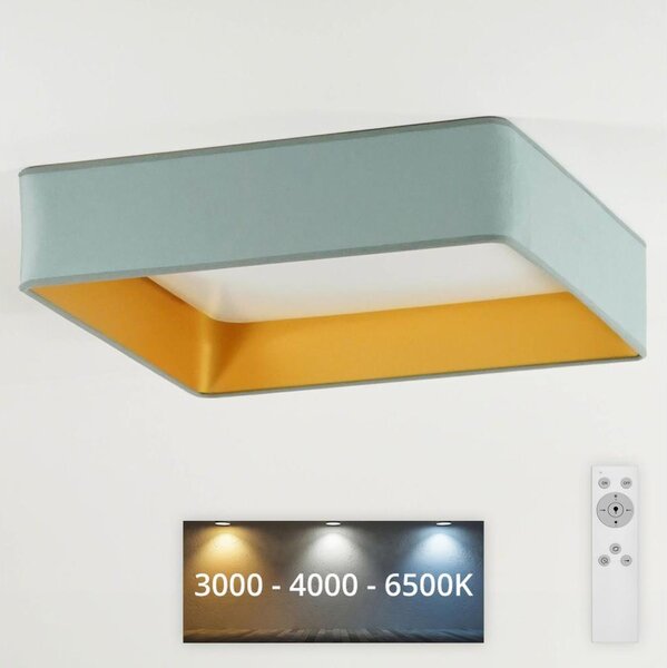 Brilagi - LED Димируема лампа VELVET SQUARE LED/24W/230V + д.у. мента