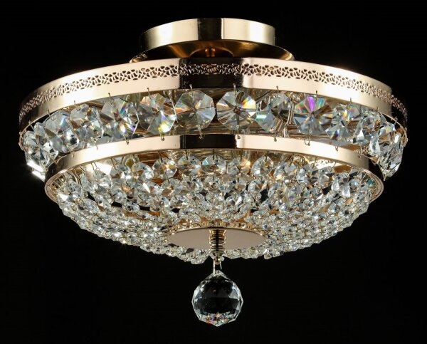 Maytoni DIA700-CL-03-G - Плафон OTTILIA 3xE14/60W/230V