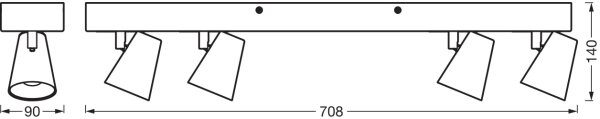 Ledvance - LED Спот DECOR NEPTUNE LED/27W/230V