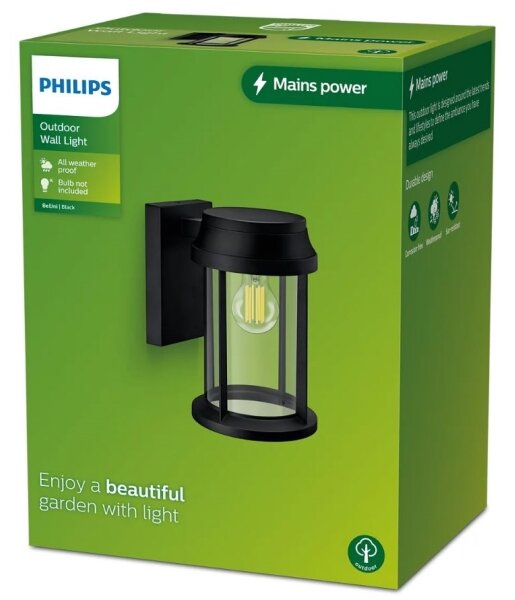 Philips - Екстериорен аплик BELLINI 1xE27/25W/230V IP44