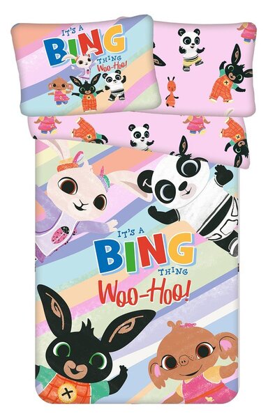 Памучно детско спално бельо 100x135 cm Bing "It's a thing" – Jerry Fabrics