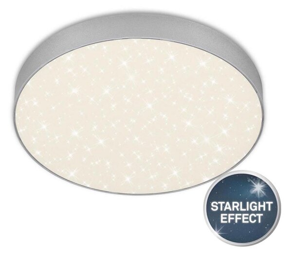 Briloner 7074-414 -LED Плафониера STAR SKY LED/21W/230V Ø 28 см сребрист