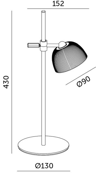 LED Димируема акумулаторна настолна лампа LED/3,5W/5V 3000/4000/6500K бял