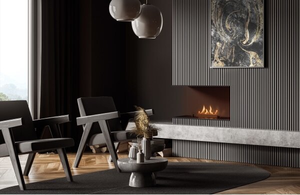 Planika Senso Fireplace BEV- Вграден БИО камина 56,2x75 см 2,5kW + дистанционно управление