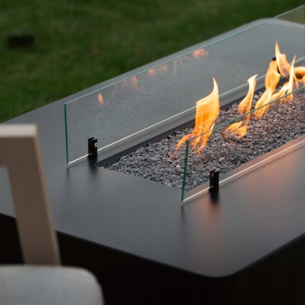 Planika Rio Table GAS - Екстериорна газова камина 46x106 см 10kW