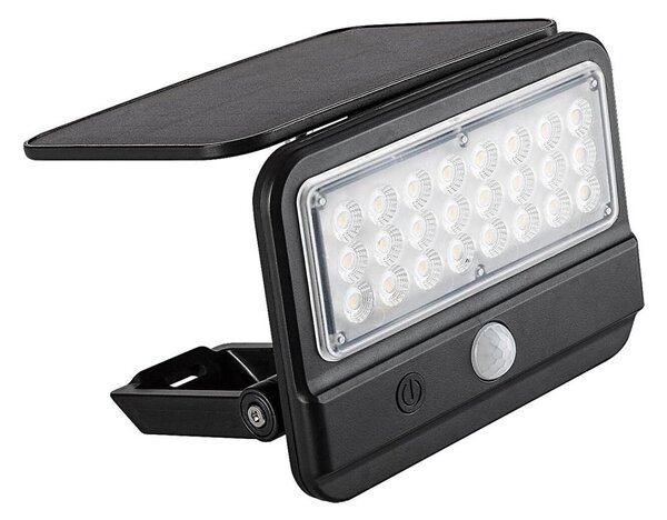 Rabalux 77040 - LED Соларен аплик FLAXTON LED/7W/3,7V IP54 черен