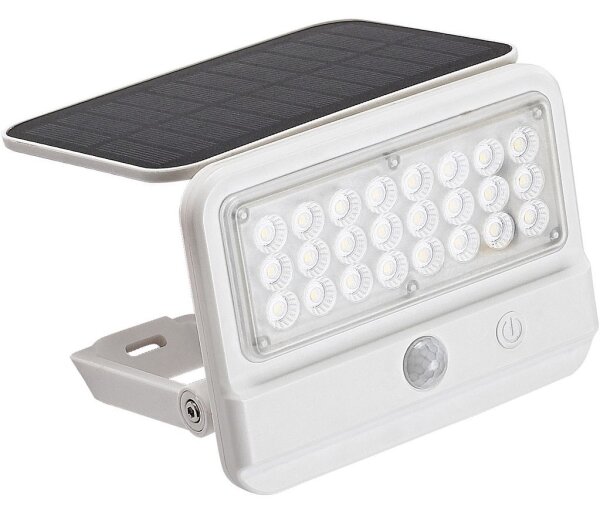 Rabalux 77090 - LED Соларен аплик FLAXTON LED/7W/3,7V IP54 бял