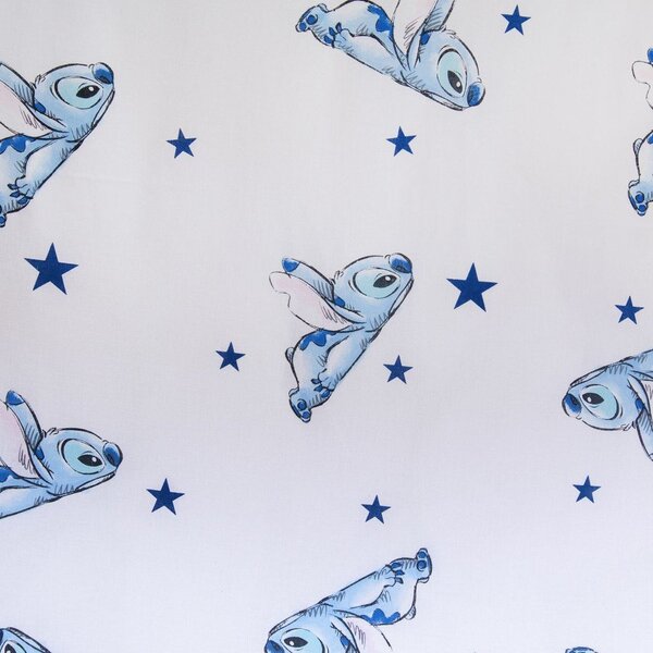 Единично памучно детско спално бельо в цвят мента 140x200 cm Lilo & Stitch "Buddies" – Jerry Fabrics