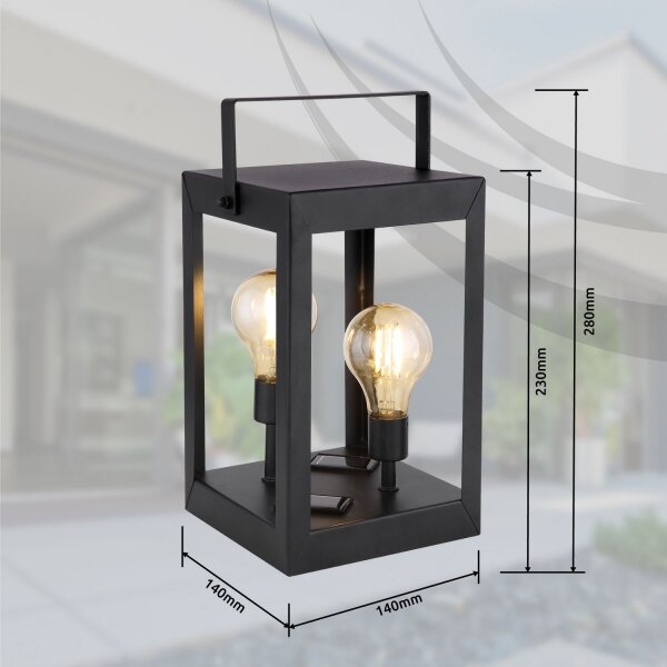 Globo 36700 - LED Соларна лампа SOLAR 2xLED/0,06W/3V IP44