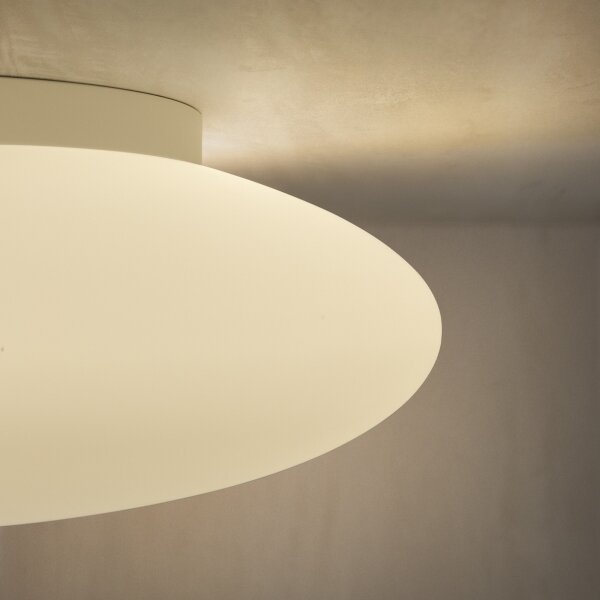 Ideal Lux - Таванен плафон SMARTIES 2xE27/42W/230V Ø 42,5 см, бял