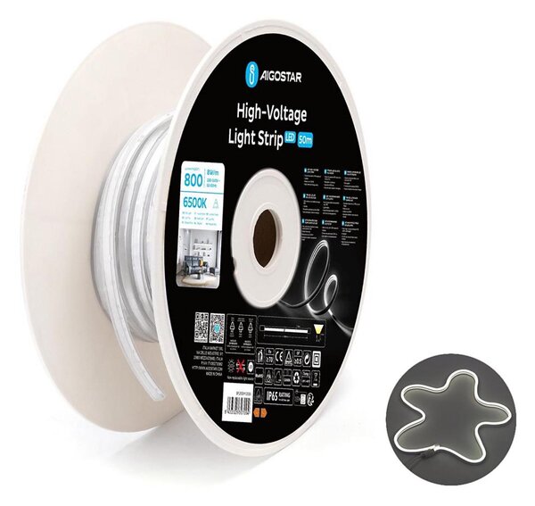 Aigostar - LED лента 50m LED/400W/230V 6500K IP65