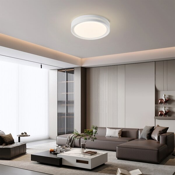 Brilagi - димируемо таванно LED осветително тяло KREON LED/54W/230V 3000-6000K бяло Ø 38 см + ДУ