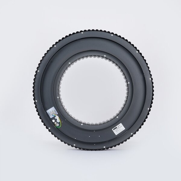 Brilagi - LED димируемо таванно осветително тяло LUMIX LED/48W/230V 3000-6000K черно Ø 50 см + дистанционно управление