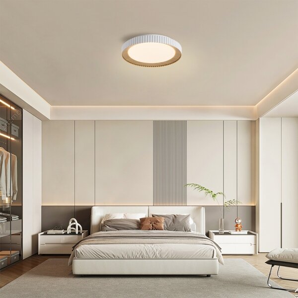 Brilagi - LED димируемо таванно осветително тяло NEXO LED/48W/230V 3000-6000K бяло Ø 43 см +дистанционно управление