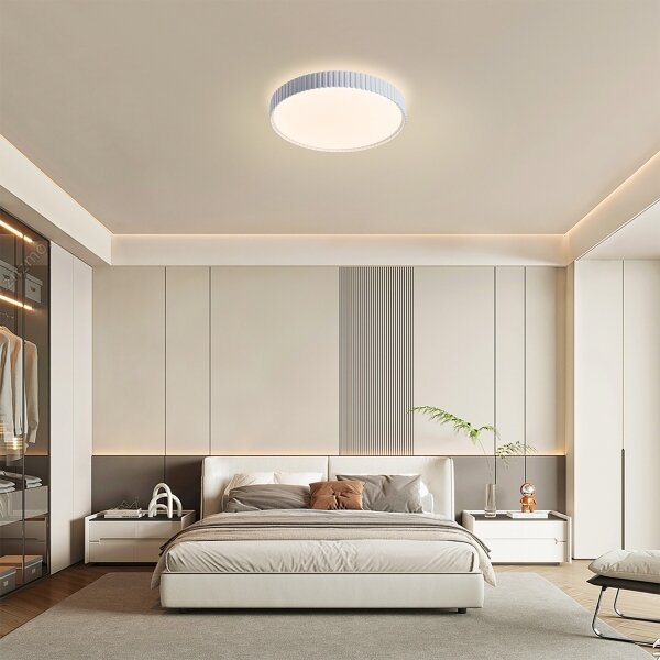 Brilagi - LED димируем таванен плафон CORVO LED/54W/230V 3000-6000K бял Ø 40 cm +Д/У