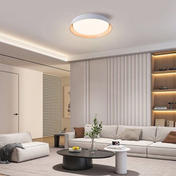 Brilagi - LED димируем таванен осветител ORINO LED/54W/230V 3000-6000K бял диам. 43 см + дистанционно управление