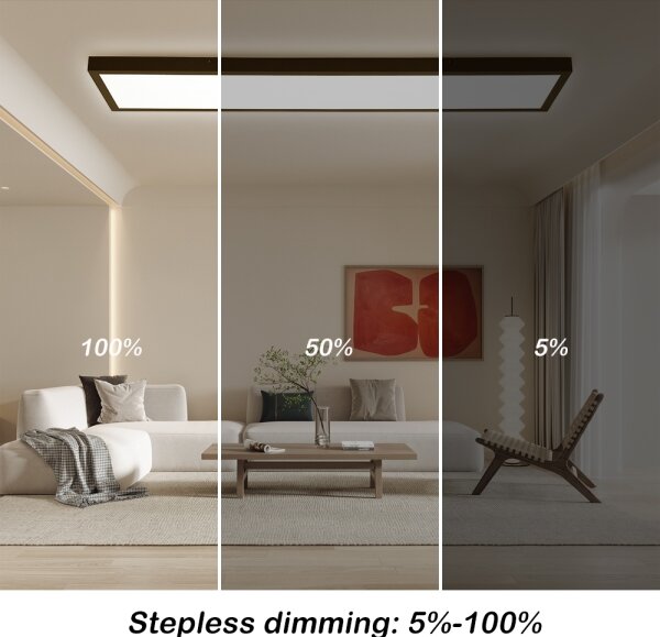 Brilagi-LED Димируема лампа за баня FRAME SMART LED/50W/230V IP44 черен + д.у