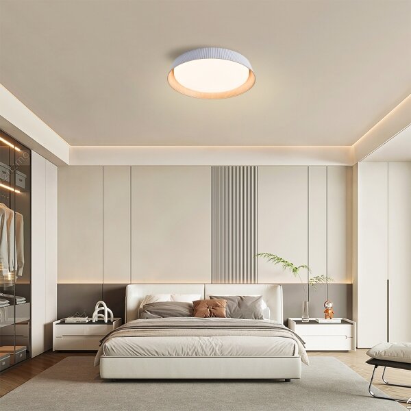 Brilagi - LED димируем таванен осветител ORINO LED/54W/230V 3000-6000K бял диам. 43 см + дистанционно управление