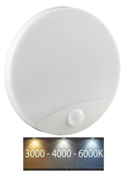 LED Аплик за баня LED/15W/230V 3000/4000/6000K IP44 бял