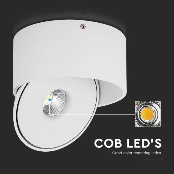 LED Спот LED/20W/230V 3000/4000/6400K бял