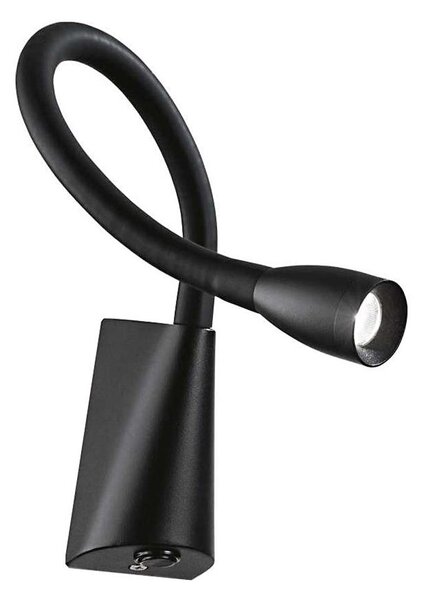 Ideal Lux - LED гъвкава лампа GOOSE LED/3W/230V CRI 90 черна