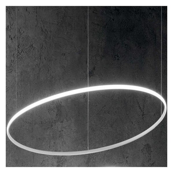 Ideal Lux - LED Пендел HULAHOOP LED/46W/230V 3000K Ø 100 см бял