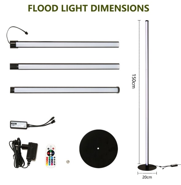 Immax NEO 07776L - LED RGB Димируема лампа AMBIENTE LED/12W/230V Wi-Fi Tuya + д.у