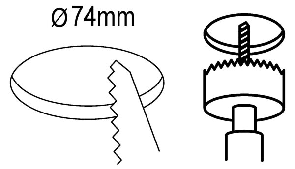 Eglo 98634 - К-кт 3x LED Лампа за вграждане в баня FUEVA LED/2,8W/230V