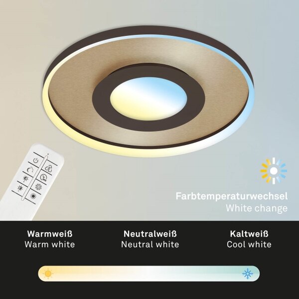 Briloner 3640017 - LED регулируемо таванно осветление LED/25W/230V 2700-6500K +