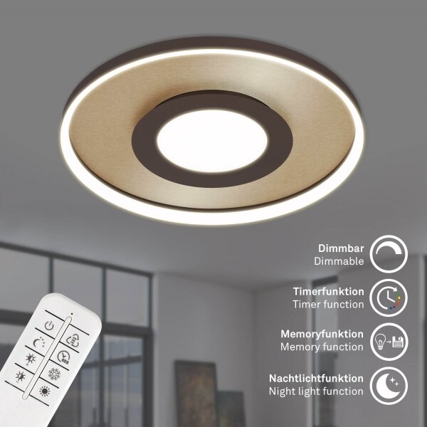 Briloner 3640017 - LED регулируемо таванно осветление LED/25W/230V 2700-6500K +