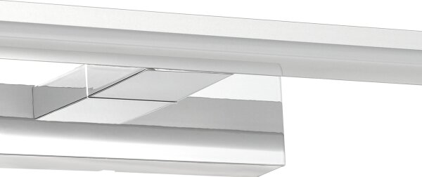 Eglo 79533 - LED Лампа за огледало в баня SARNOR 11W/230V 60 см IP44 хром