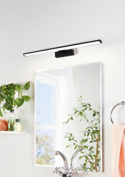 Eglo 780431 - LED Лампа за огледало в баня BETETA 11W/230V 60 cm IP44 черен