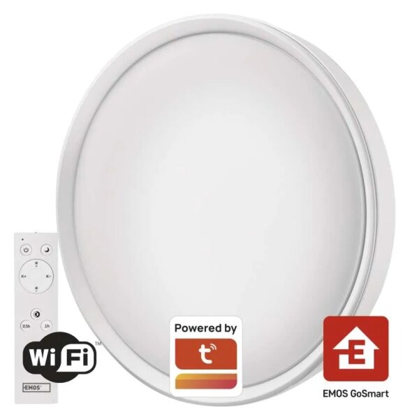 LED Димируем плафон GoSmart LED/45W/230V Wi-Fi Tuya + д.у