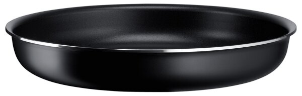 Tefal - Комплект готварски съдове 5 бр. INGENIO EASY COOK & CLEAN BLACK