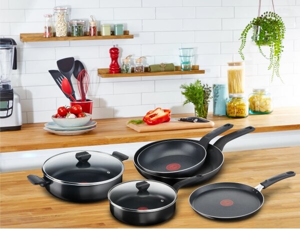 Tefal - Плитка касерола с капак SIMPLY CLEAN 28 cm