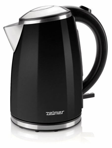 Електрическа кана Zelmer ZCK1274B, 1.7 л. вместимост, 1850W, черна