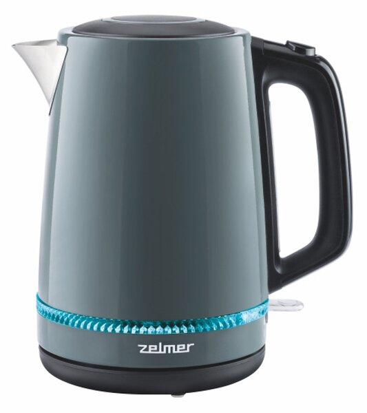 Електрическа кана Zelmer ZCK7921G, 1.7 л. вместимост, 1850W, зелена