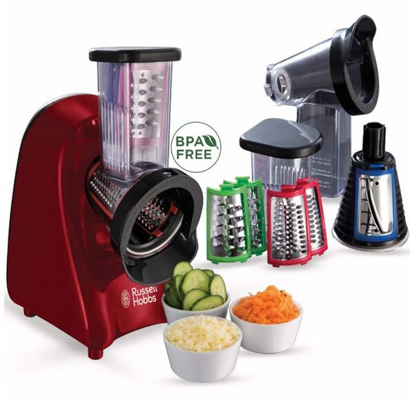 Електрическо ренде Russell Hobbs 22280-56 Desire Slice & Go, 200W, червено