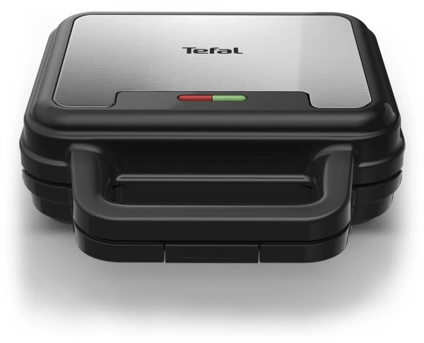 Tefal - Уред за приготвяне на сандвичи ULTRA COMPACT 3в1 700W/230V черен/хром