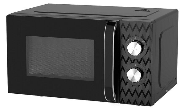 Микровълнова фурна Finlux FMO-2050 Flash, механично управление, 700W, 20л. обем, 5 степени на мощност, черна