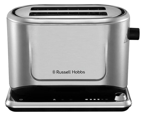 Тостер Russell Hobbs Attentiv 26210-56, функция размразяване, тавичка за трохи, 1640W, инокс