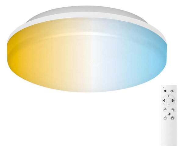 Aigostar - LED таванно осветително тяло за баня LED/24W/230V 3000K–6500K IP54 + дистанционно управление