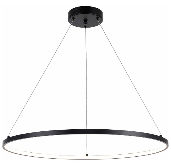 Zuma Line PEN89424-60BK - LED Пендел HORIK LED/32W/230V 3000/4000/6000K