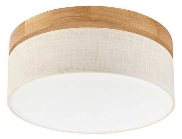 Brilagi - LED таванно осветително тяло BELLADONNA LED/20W/230V Ø 30 см крем/дъб