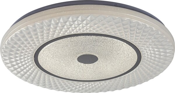 Rabalux 3254 - Димируемо LED таванно осветително тяло TORNADO LED/72W/230V + дистанционно управление